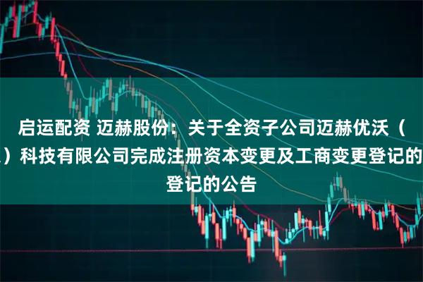 启运配资 迈赫股份：关于全资子公司迈赫优沃（山东）科技有限公司完成注册资本变更及工商变更登记的公告